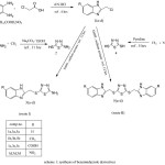 Scheme 1: synthesis of benzimidazzole derivatives 