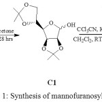 Scheme 1: Synthesis of mannofuranosyl donor36