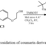 Scheme 3: Catalysed glycosidation of coumarin derivatives with glycosyl donor