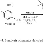 Scheme 4: Synthesis of mannosylated phenolics