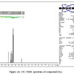 Figure (4): 13C NMR spectrum of compound (N4)