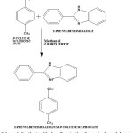 Scheme 1: Synthesis of 2-phenylbenzimidazolium-p-toulenesulphonate