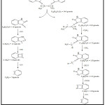 Scheme 2: The fragmentation of the Schiff base ligand (LI)