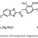Figure 1: Structure of Esomeprazole Magnesium Trihydrate