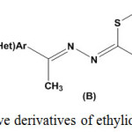 Figure 1: Representative derivatives of ethylidenethiosemicarbazides