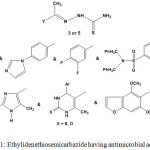 Graph 1: Ethylidenethiosemicarbazide having antimicrobial activity