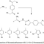 Scheme 11: Reaction of thiosemicarbazones with 1,4-bis-(2-bromoacetyl)benzene