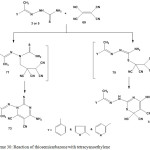 Scheme 30: Reaction of thiosemicarbazone with tetracyanoethylene