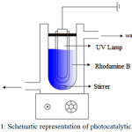 Figure 1: Schematic representation of photocatalytic reactor