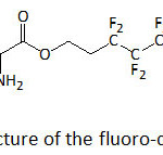 Figure 17: Structure of the fluoro-dopamine, f-DA.