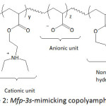 Figure 2: Mfp-3s-mimicking copolyampholyte.