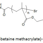 Figure 7: Poly(sulfobetaine methacrylate)-catechol conjugate.