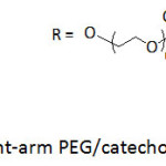 Figure 9: Eight-arm PEG/catechol conjugates.