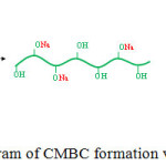 Figure 2: Schematic diagram of CMBC formation via carboxymethylation.