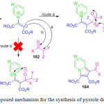 Figure 17: Proposed mechanism for the synthesis of pyrrole derivatives 184.