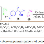 Scheme 14: One-pot four-component synthesis of poly-substituted pyrrole