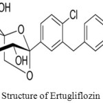 Figure 1: Structure of Ertugliflozin.