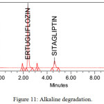 Figure 11: Alkaline degradation.
