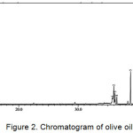 Figure 2: Chromatogram of olive oil.