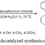 Scheme 1: Benzethonium chloride catalyzed synthesis of 2,4,5-trisubstituted imidazoles.
