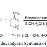 Scheme 2: Benzethonium chloride catalyzed Synthesis of 1,2,4,5-trisubstituted imidazoles.