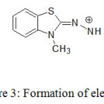 Figure 3: Formation of electrophile (E+).