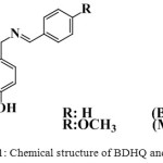 Scheme 1: Chemical structure of BDHQ and MDHA.