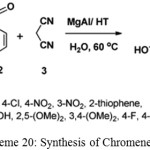 Scheme 20: Synthesis of Chromene.35