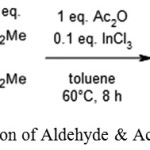 Scheme 7: Reaction of Aldehyde & Acetic Anhydride.20