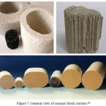 Figure 7: General view of ceramic block carriers.66