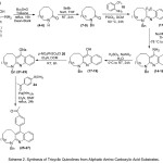 Scheme 2: Synthesis of Tricyclic Quinolin