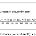 Figure S15. Mass spectrum of 13-Docosenoic acid, methyl ester.