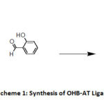 Scheme 1: Synthesis of OHB-AT Ligand