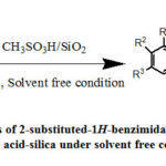 Scheme 1: Synthesis of 2-substituted-1H-benzimidazoles catalysed 