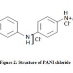 Figure 2: Structure of PANI chloride