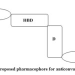    Figure 1: Proposed pharmacophore for anticonvulsant action.